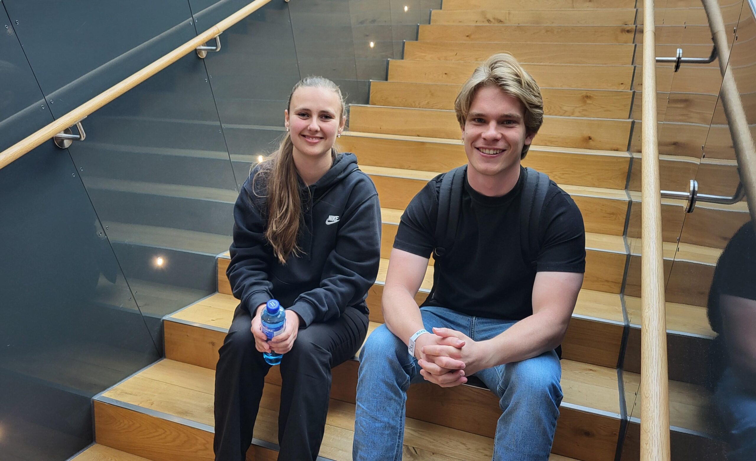 Emma Thormodsæther and Yannick Scheers.