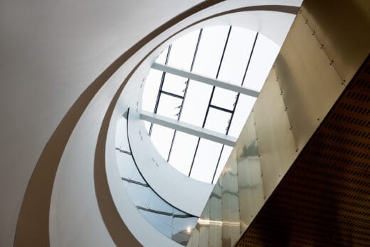 Diakin kampuksen rakennuksen yksityiskohta