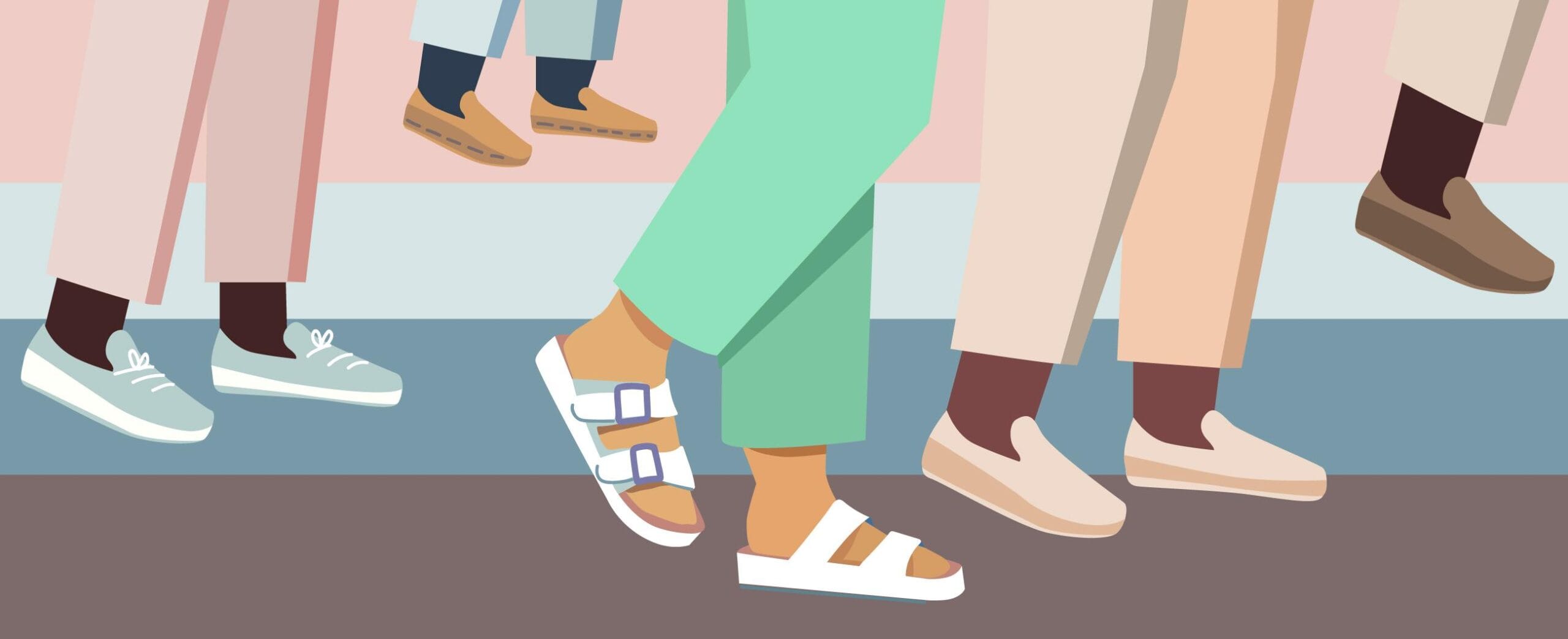 joissa hoidetaan kuolevia potilaita." Seuraavassa osassa teksti "A Perustason saattohoitoyksiköt". Seuraavassa osassa teksti "B Erityistaso. Sairaanhoitopiirien palliatiiviset keskukset sekä alueelliset palliatiivisen hoidon ja saattohoidon yksiköt". Ylimmässä osassa teksti "C Vaativa erityistaso. Yliopistosairaanhoitopiirien palliatiiviset keskukset". Vasemmalla puolella kolme ylös ja alas osoittavaa nuorta