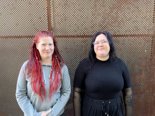 Enni Ryyti ja Teresa Honkakoski.