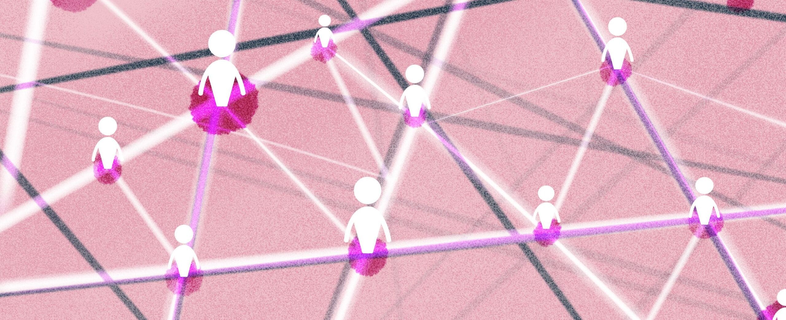 Kuvituskuva, jossa vihreällä taustalla verkostomainen kuvio.