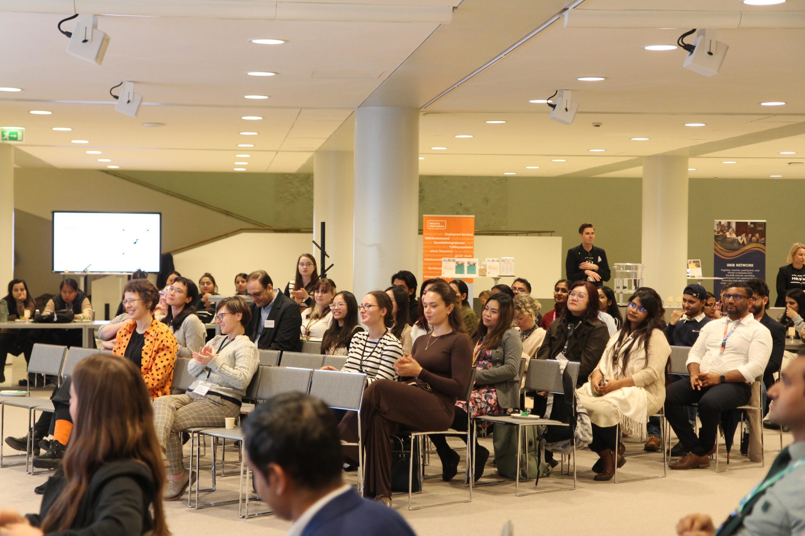 Participants at Build your network, build your career alumni event.