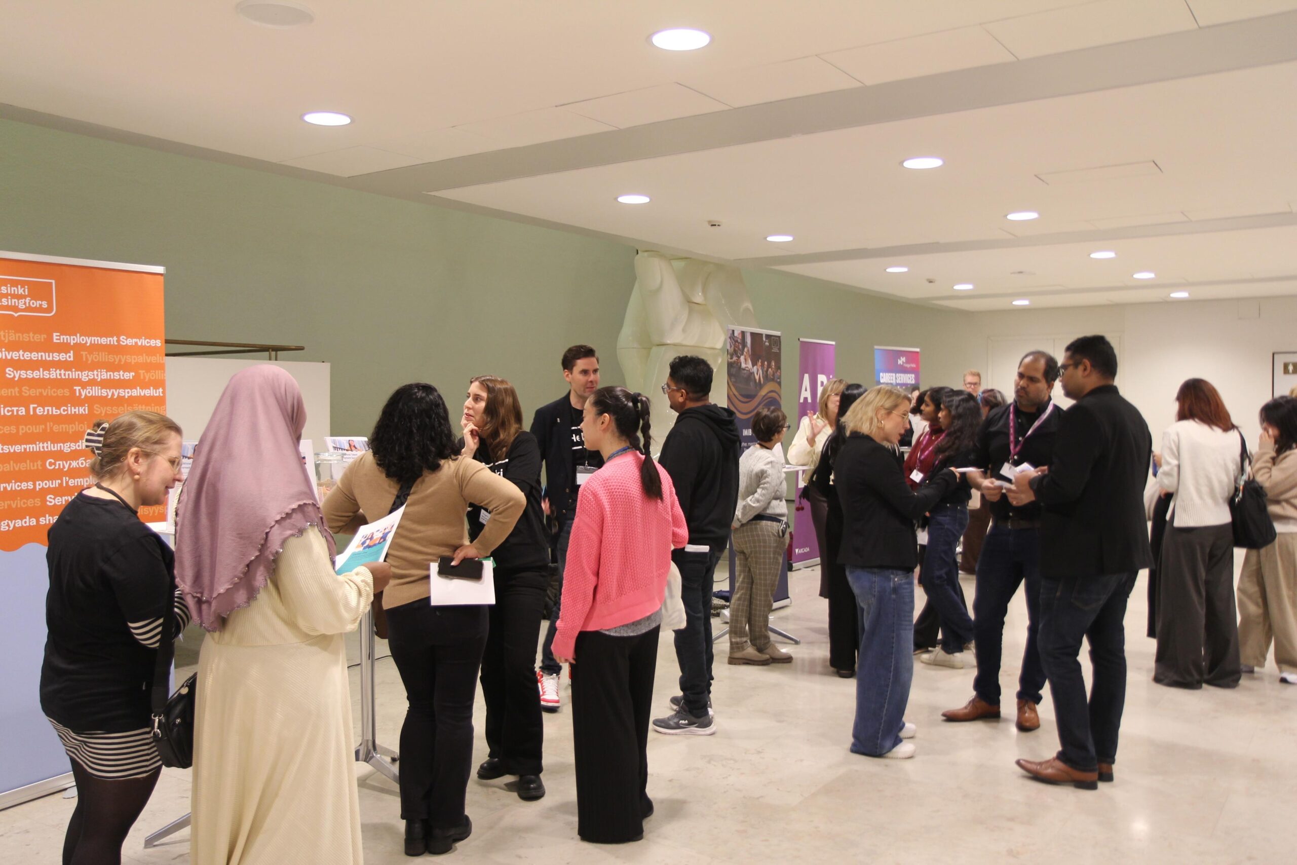 Participants at Build your network, build your career alumni event.