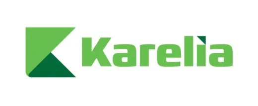 Karelia-logo, vihreä.