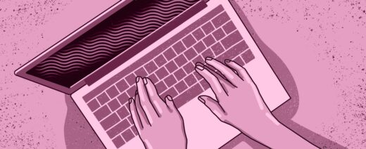 Näppäimistöllä sormet