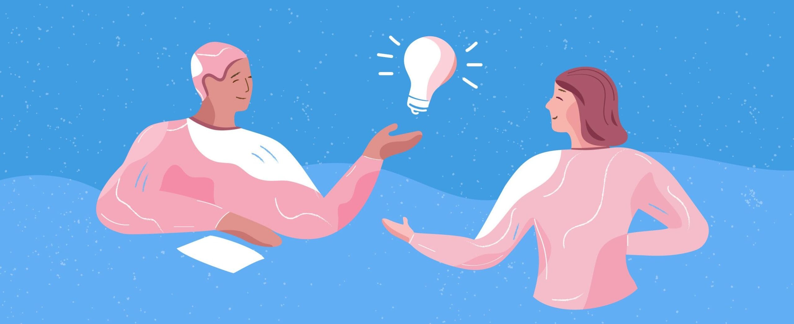 joiden välissä on lamppu