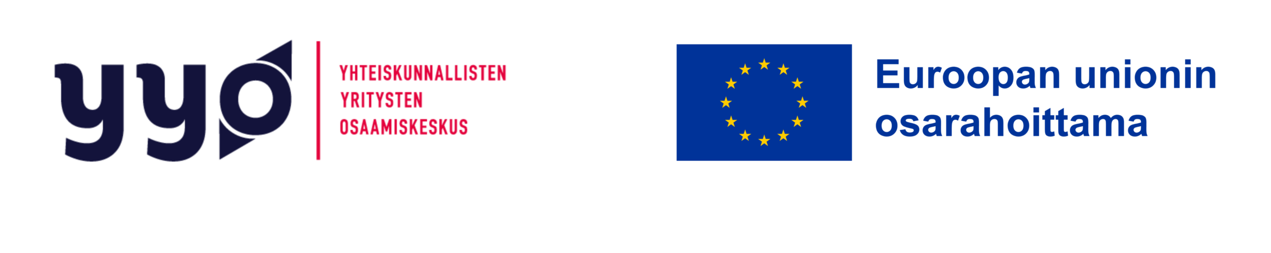 Logot YYO ja EU.