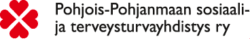 Pohjois-Pohjanmaan sosiaali- ja terveysturvayhdistys logo.