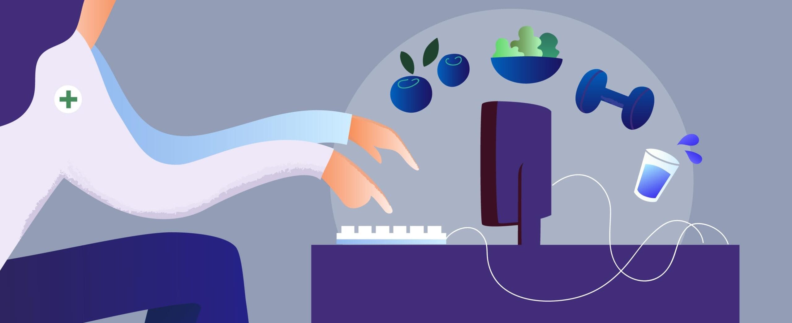 ympärillä mustikoita