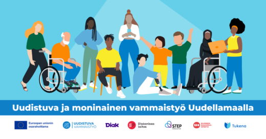 Värikkäitä piirroshahmoja