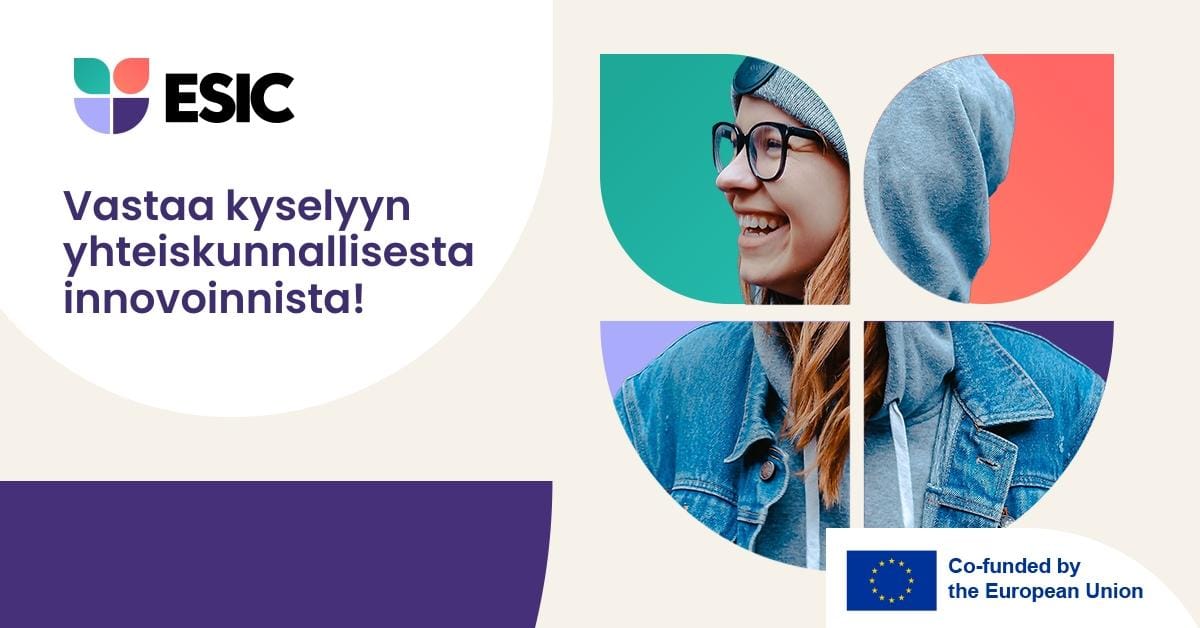 Hankkeen ja Euroopan Unionin osarahoittama -logot