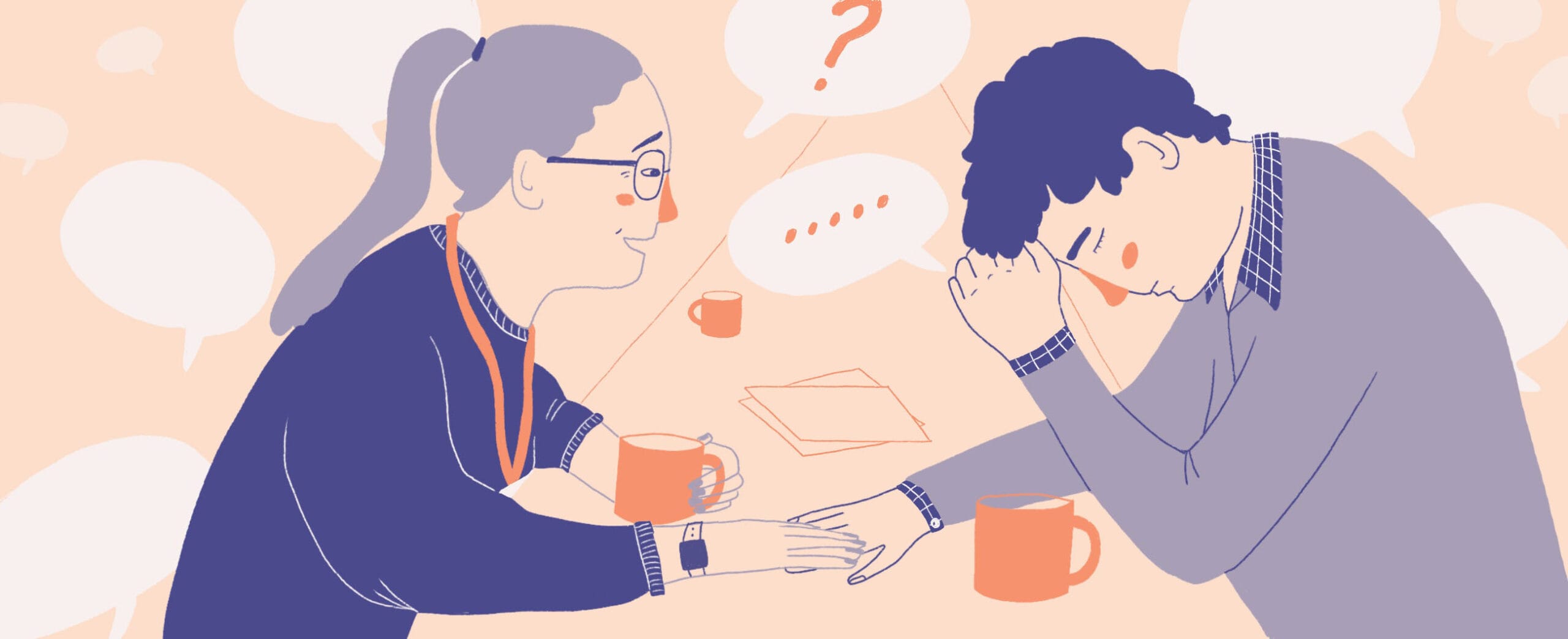 toinen on surullinen