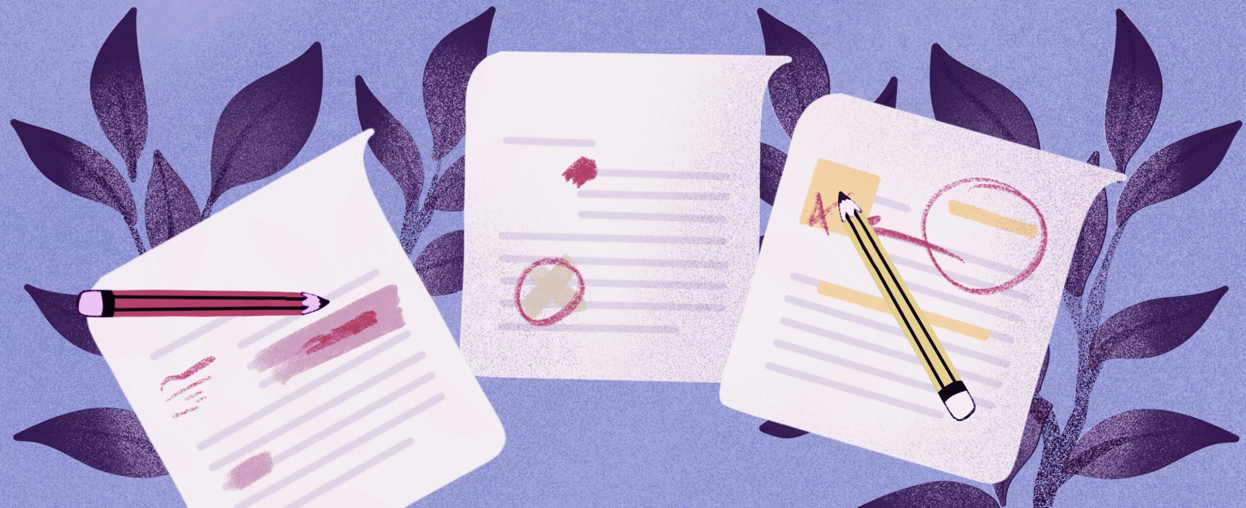 jossa kyselylomakkeita.