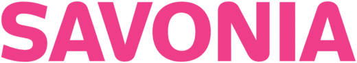 Savonian logo, pinkki.
