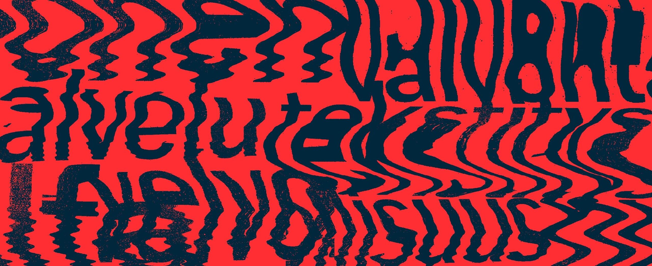 Piirroskuvassa epämuodostuneita kirjaimia