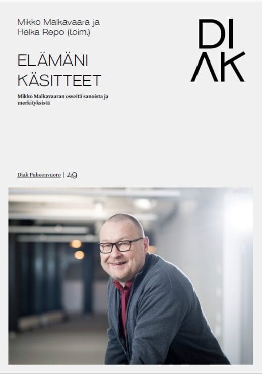 Kansikuva Elämäni käsitteet -julkaisulle.