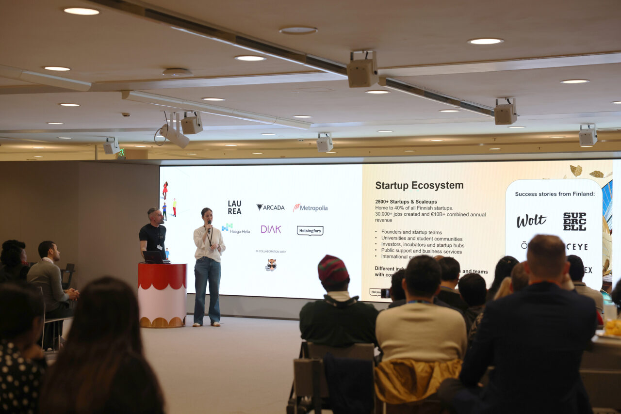 Business Helsinki at the Build your network, build your career event.